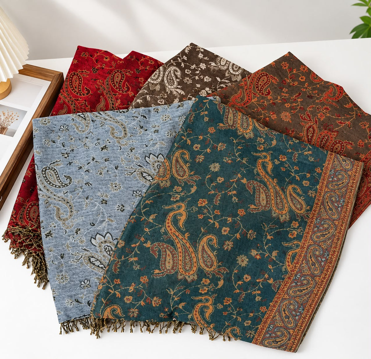 paisley jacquard
